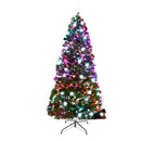 Jingle Jollys 1.8M 6FT LED Christmas Tree Optic Fiber Xmas Multi Colour Lights