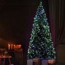 Jingle Jollys 2.1m Christmas Tree Optic Fibre LED Xmas tree 450 Tips