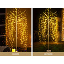 2.1M Christmas Tree 600 LED Solar Jingle Jollys