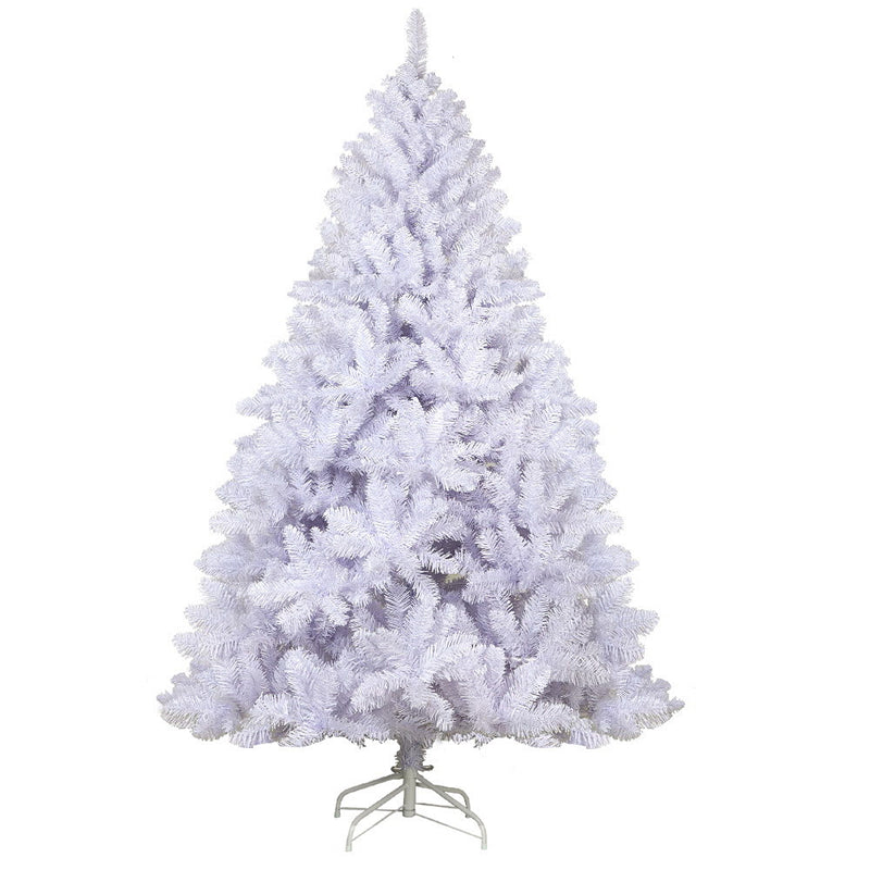 Jingle Jollys Christmas Tree 2.1M Xmas Trees Decorations White 1000 Tips