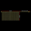 3X6M Christmas Lights Curtain Light Cool White 600 LED Jingle Jollys