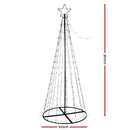 Jingle Jollys Christmas Tree 3.6M 400 LED Xmas Trees With Lights Warm White