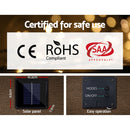 12.5M Christmas Lights Solar Icicle String Light Warm White Jingle Jollys