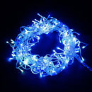 20M Christmas Lights Icicle Light 800 LED Blue White Decor Jingle Jollys