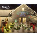 Jingle Jollys Christmas Lights 180cm Post Lamp 18 LED Decorations