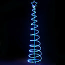 Jingle Jollys Christmas Tree Lights LED 2.4M Outdoor Decorations