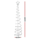 Jingle Jollys Christmas Tree Lights LED 2.4M Outdoor Decorations