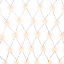 1000 LED Christmas Lights 4mx6m Net String Light Warm White Jingle Jollys