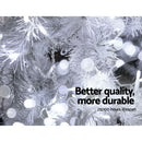 100M Christmas Lights String Fairy Light 500 LED Cool White Jingle Jollys