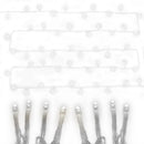 100M Christmas Lights String Fairy Light 500 LED Cool White Jingle Jollys