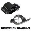 PAIR 2" Bullbar Mounting Bracket Clamp LED Light Bar HID ARB MOUNT UHF 49 54mm