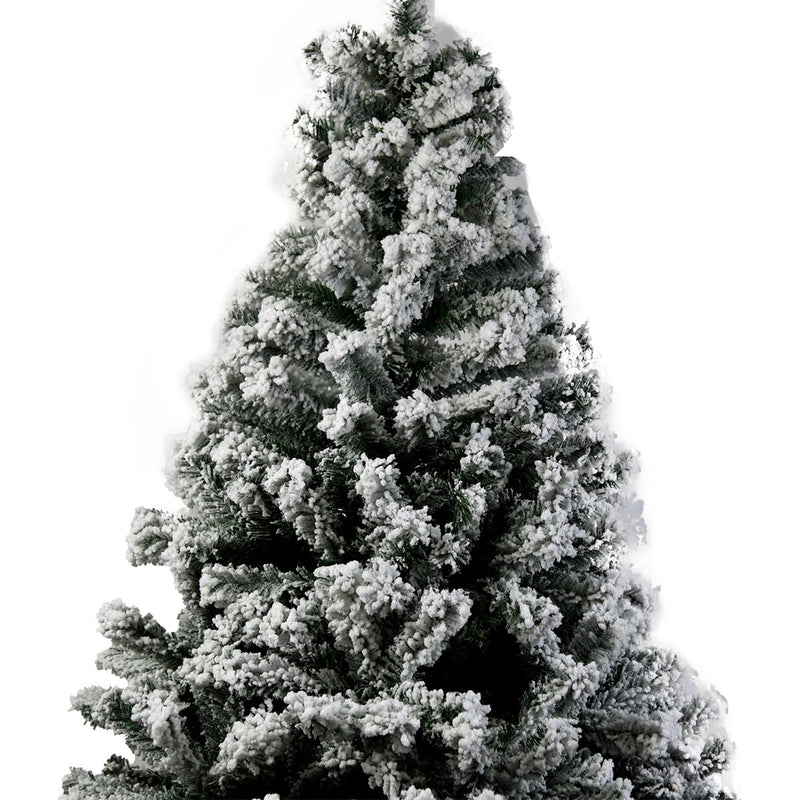 Christabelle Snow-Tipped Snowflocked Artificial Christmas Tree 2.1m 1200 Tips
