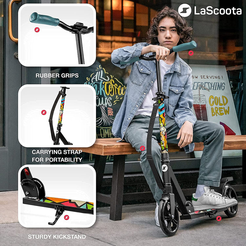 Lascoota Pulse Luxury Scooter - Retro